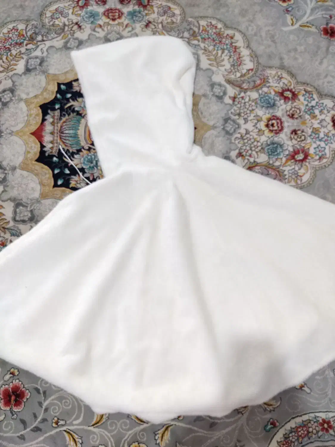 شنل خز دار پشمالو عروس کاملا سالم و تمیز و نو|لباس|پاکدشت, پاکدشت (مامازند)|دیوار