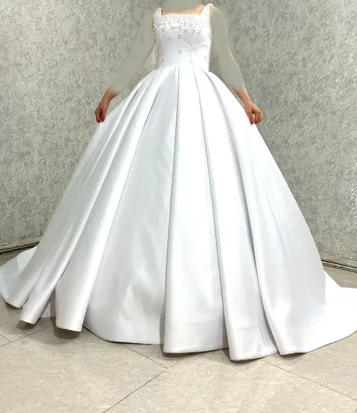 لباس عروس ساتن مدل پرنسسی|لباس|مشکیندشت, |دیوار