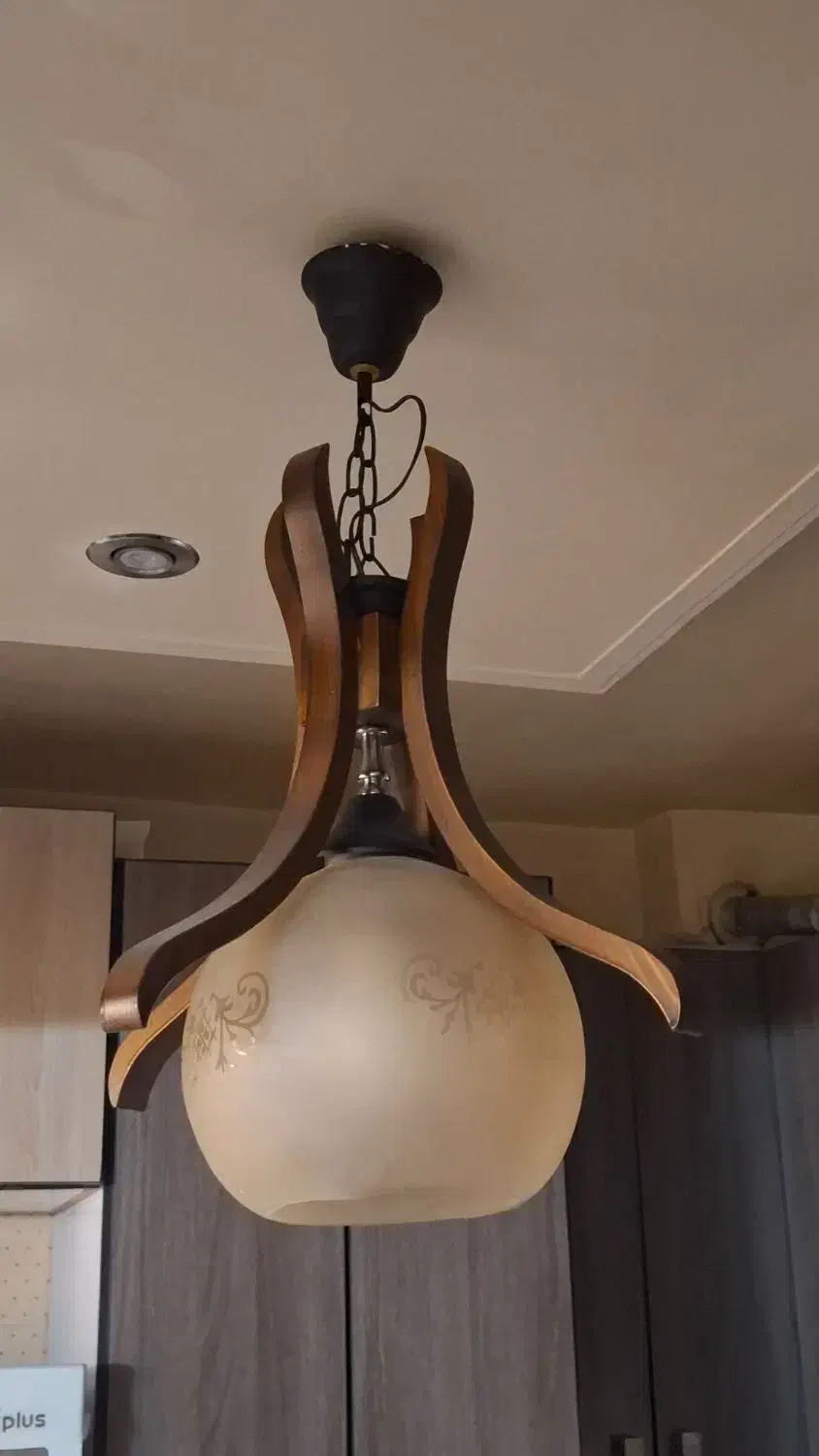 لوستر چوبی|لوستر و چراغ آویز|کرج, گلشهر|دیوار