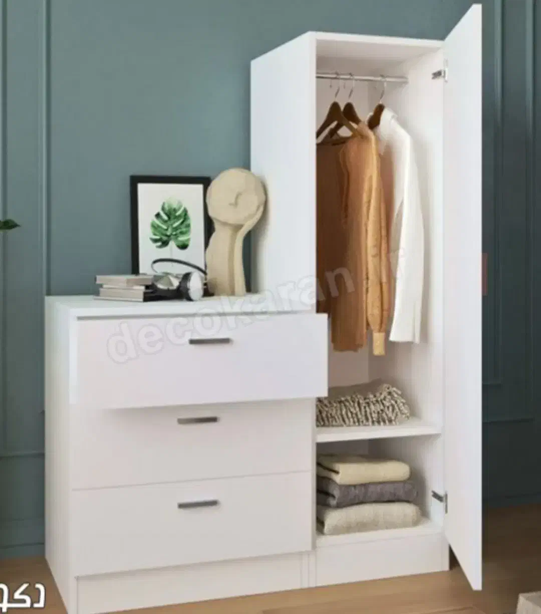 کمد و دراور تخت جاکفشی|مبلمان خانگی و میز عسلی|برخوار, |دیوار