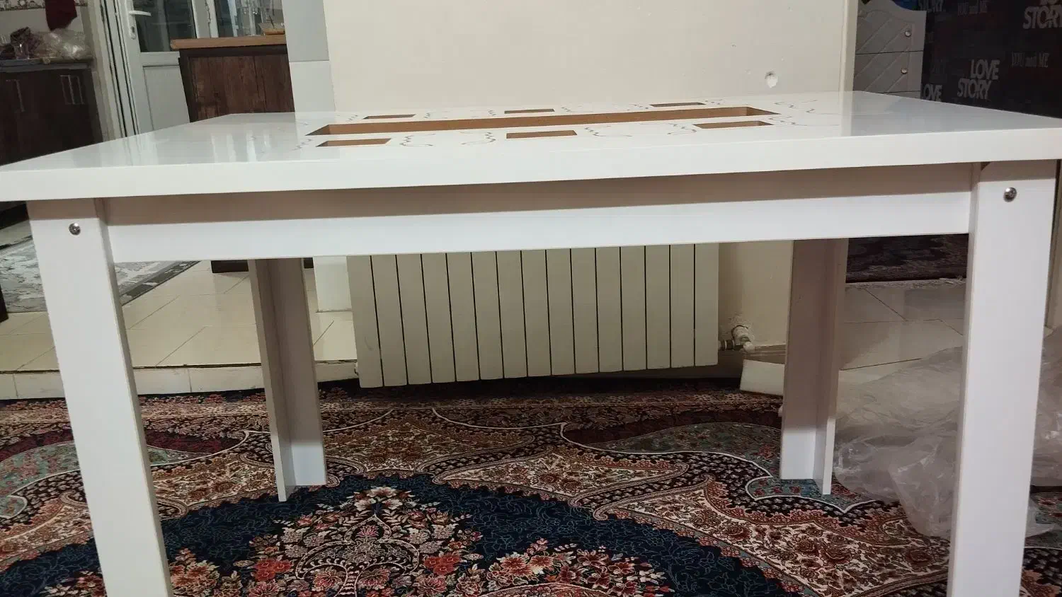 فروش میز ناهارخوری همراه ۲تا صندلی|میز و صندلی غذاخوری|گلپایگان, |دیوار