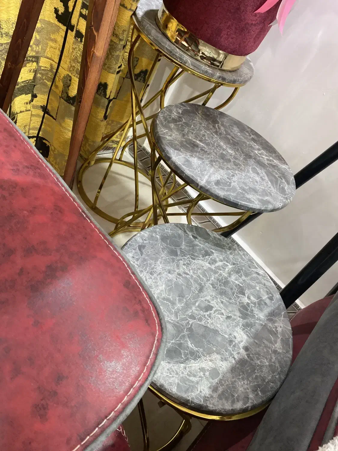 جلو مبلی۴ تیکه شیک|میز و صندلی غذاخوری|خرم‌آباد, |دیوار