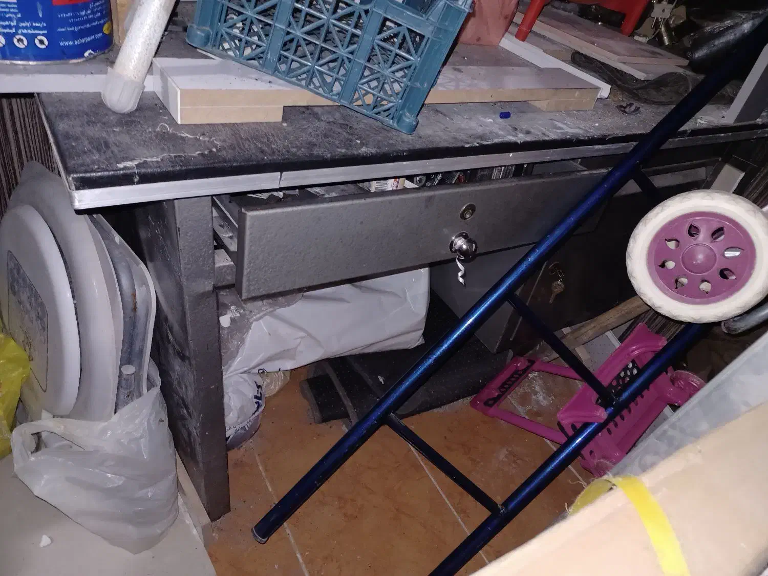 میز دفتری فلزی|دفتر کار|اهر, |دیوار