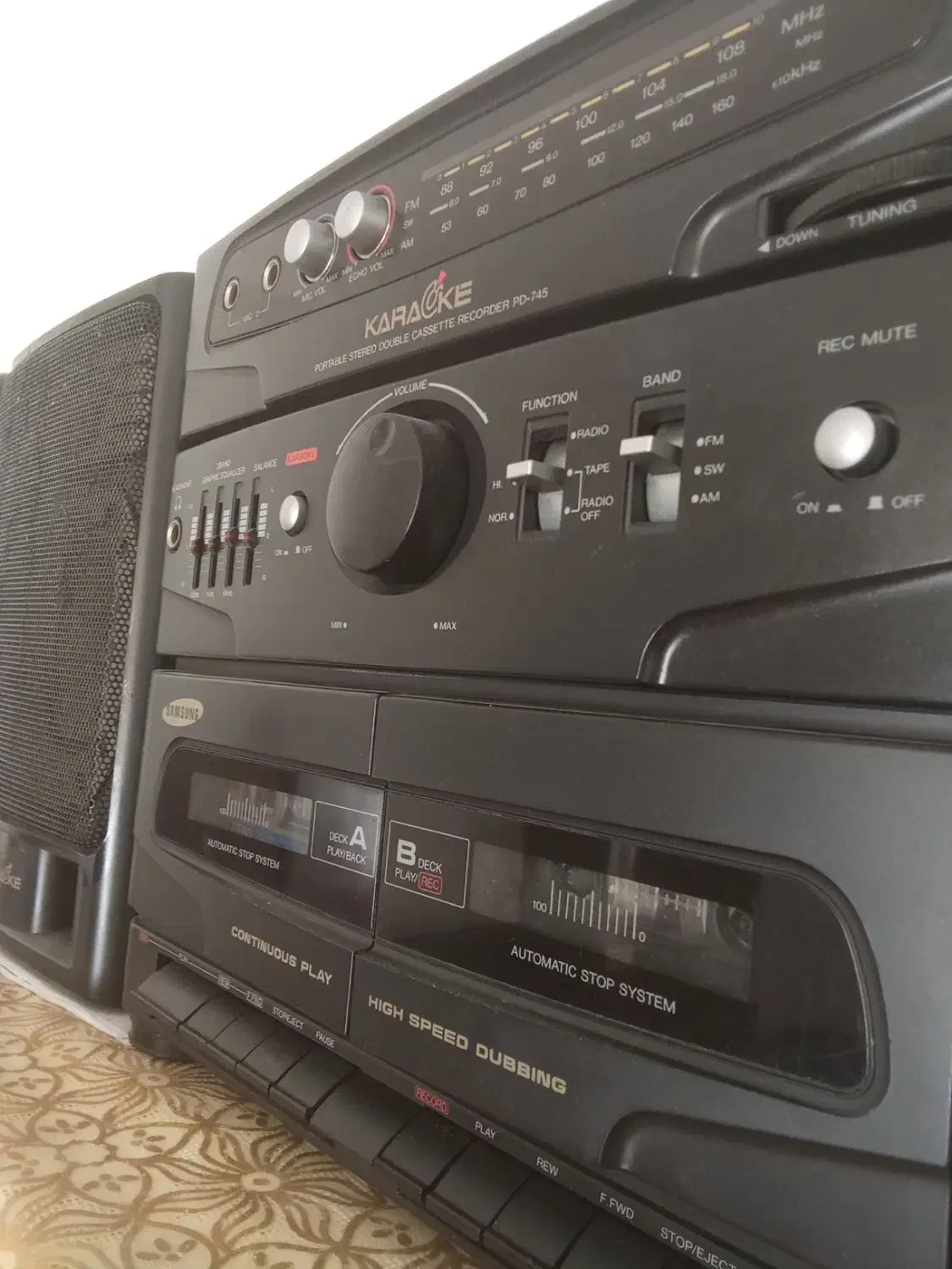 رادیو ضبط دوکاست سامسونگ اصل کره|سیستم صوتی خانگی|کازرون, |دیوار