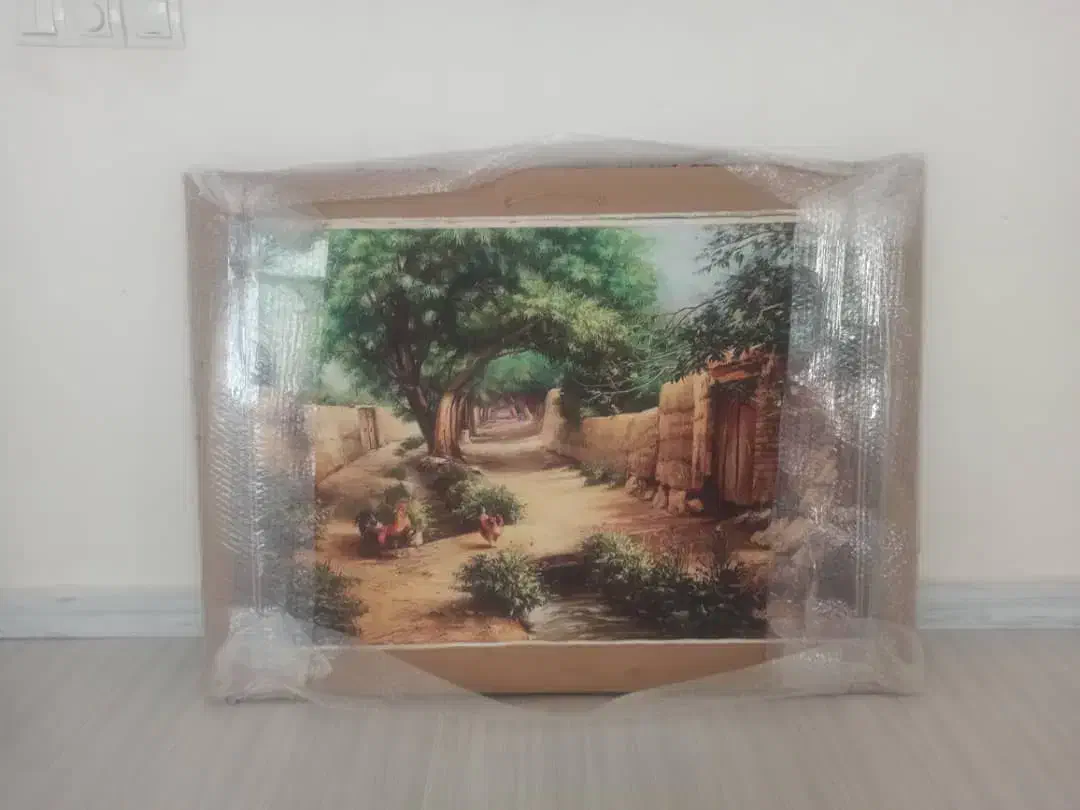 تابلو فرش ماشینی 70*100 آکبند و نو|تابلو فرش|بندر ماهشهر, |دیوار