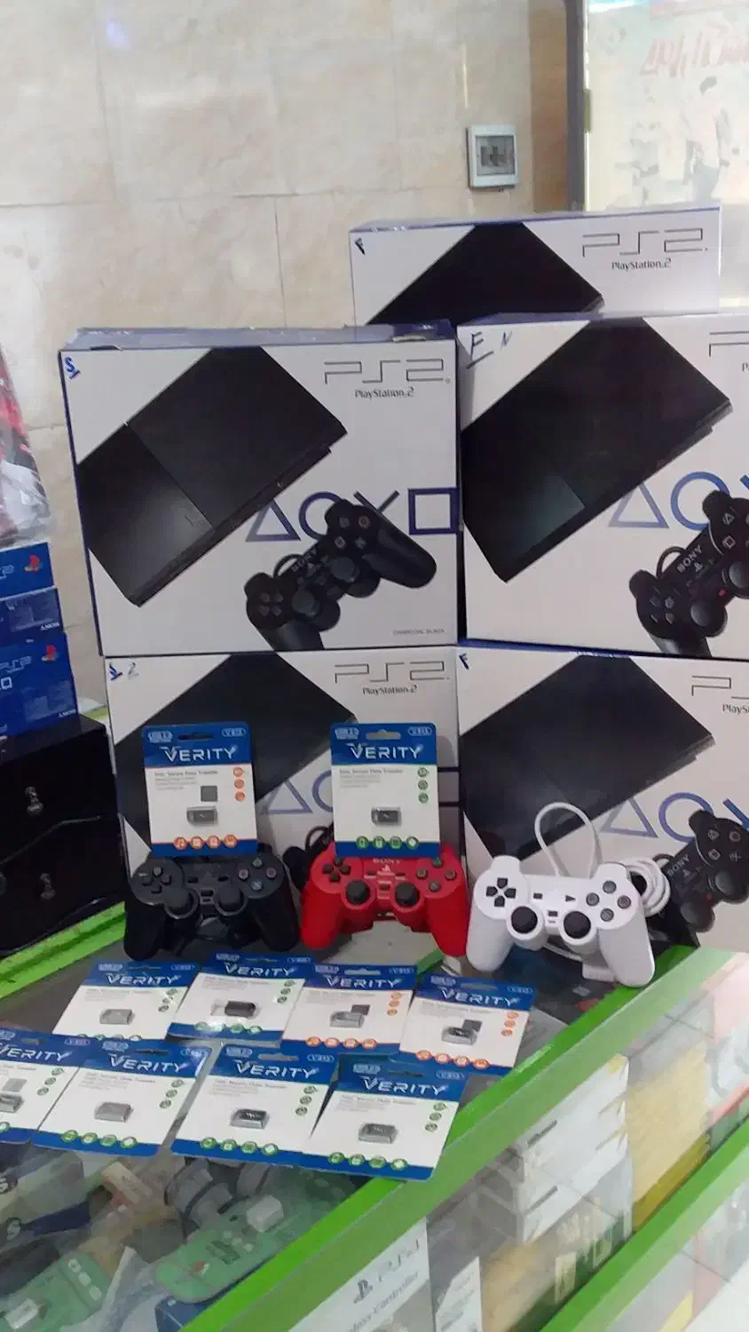 فروشگاه پلی استیشن ps2 فلشخور۳ فول پک مشکی.5NEW۴|کنسول، بازی ویدئویی و آنلاین|پاکدشت, پاکدشت (مامازند)|دیوار
