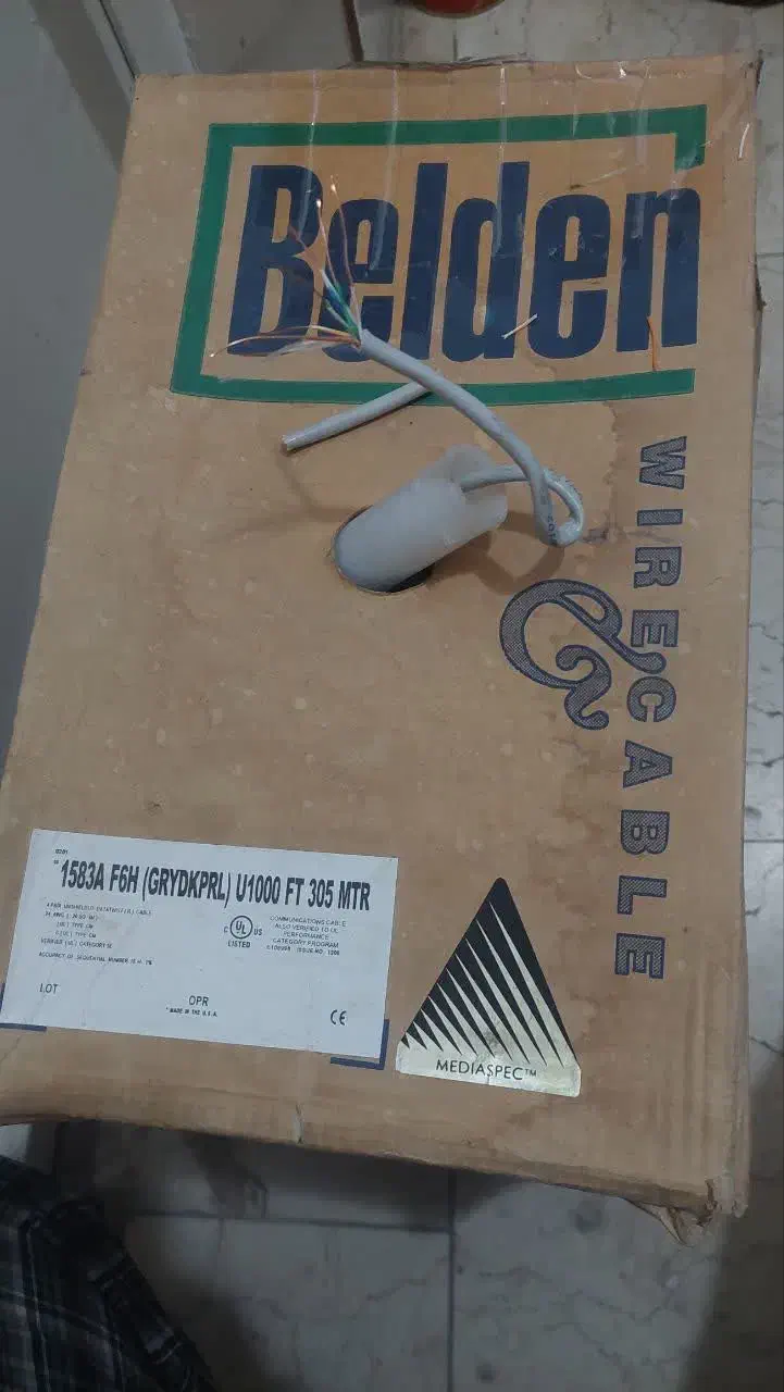 کابل شبکه (( cat 5 )) نو|مودم و تجهیزات شبکه|سبزوار, گلشن|دیوار