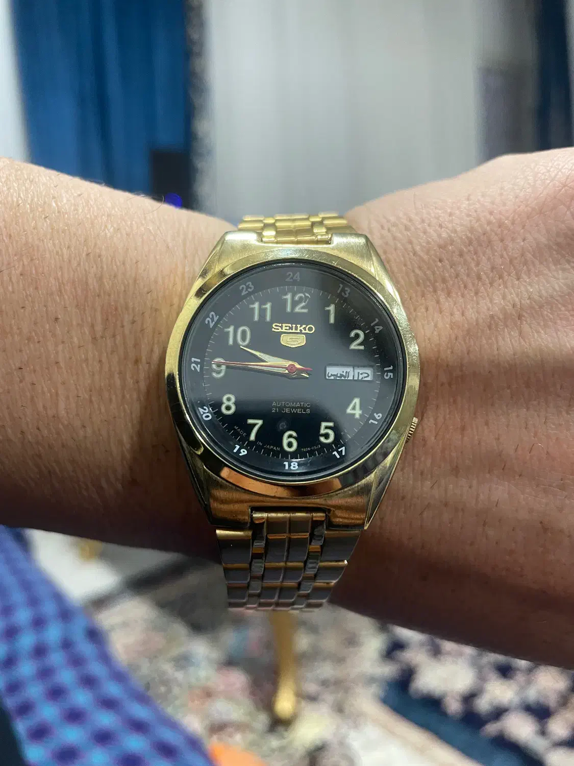 ساعت سیکو پنج|ساعت|شوشتر, |دیوار