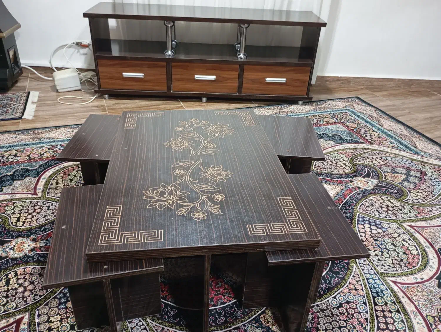 میز عسلی جلو مبلی|مبلمان خانگی و میز عسلی|فومن, |دیوار