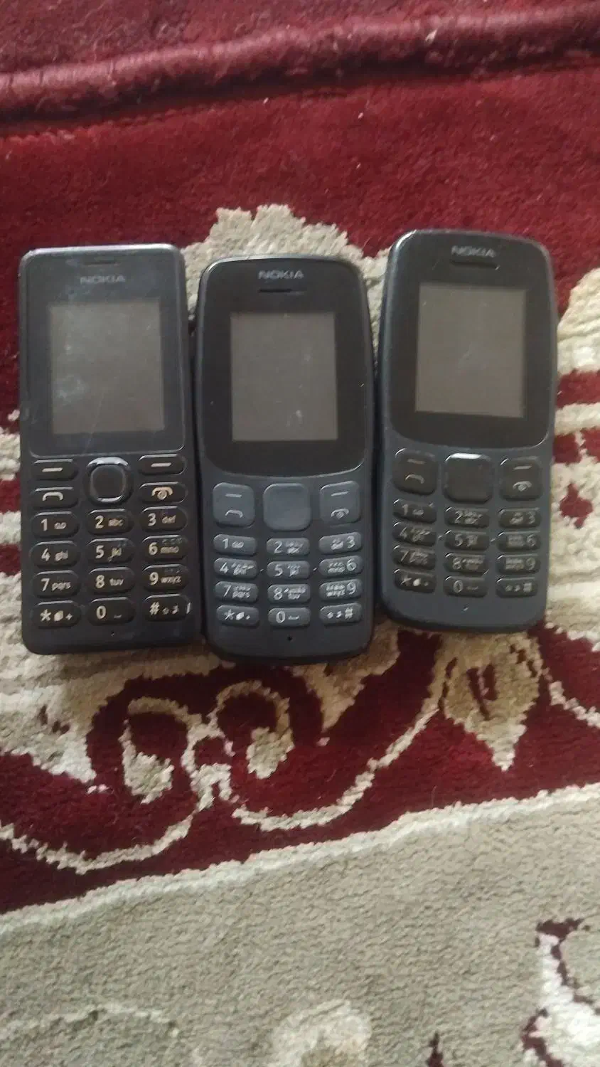 گوشی ساده  سه تا به فروش می رسد  1300تومان|موبایل|مشهد, اروند|دیوار