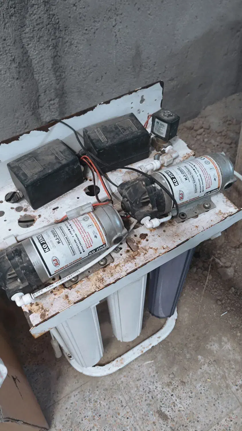 تصفیه آب نیمه صنعتی ۵۰۰ گالن|آب‌سردکن و تصفیه آب|اردبیل, |دیوار