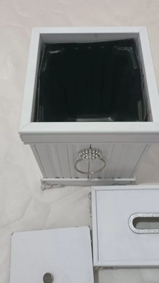 ست سطل و جا دستمال کاغذی|صنایع دستی و سایر لوازم تزئینی|محمدیه-قزوین, |دیوار