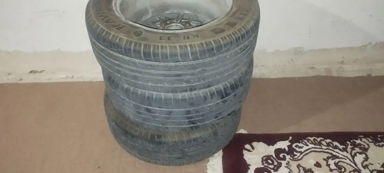 رینگ خرچنگی با لاستیک دوره 15|قطعات یدکی و لوازم جانبی|زابل, |دیوار