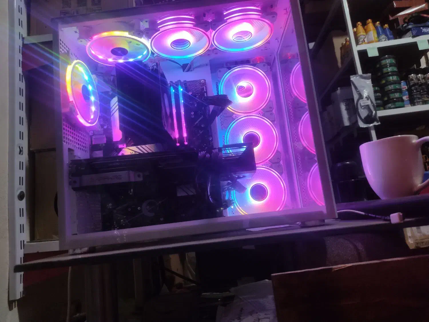 کیس گیمینگ rx6800xt|رایانه رومیزی|همدان, |دیوار