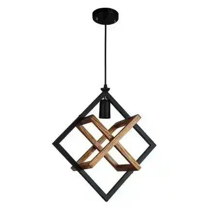 لوستر / لوستر چوبی / کافه / رستوران / دکوراسیون|لوستر و چراغ آویز|اصفهان, رزمندگان|دیوار