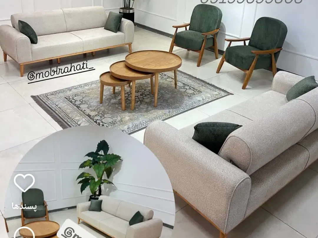 مبل مینیمال شاندیز کد16|مبلمان خانگی و میز عسلی|اردبیل, |دیوار