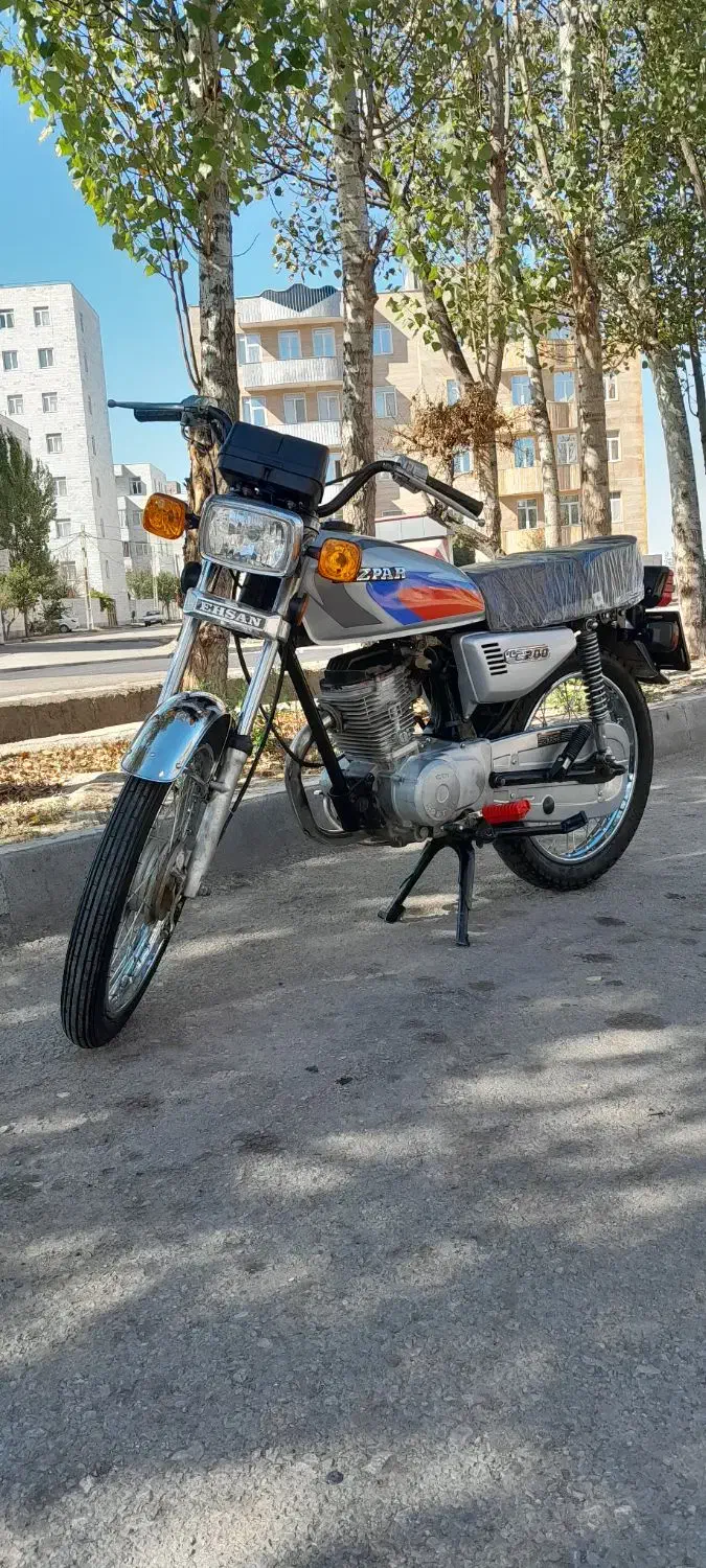 هوندا۸۹موتور  ۲۰۰درحدصفرنونو پلاک ملی مدارک کامل|موتورسیکلت|اردبیل, |دیوار