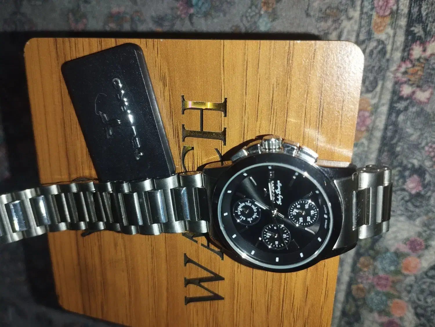 ساعت مچی سموتور فعال.ضد آب.کاملا.استیلقفل عالی|ساعت|اصفهان, رکن الدوله شرقی|دیوار