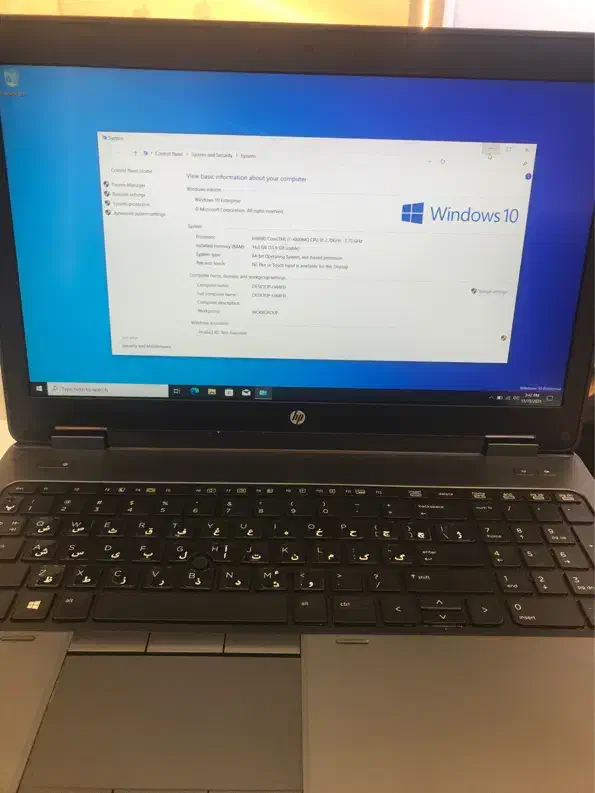 لپتاپ hp Zbookمخصوص کارهای سنگین|رایانه همراه|تهران, صادقیه|دیوار