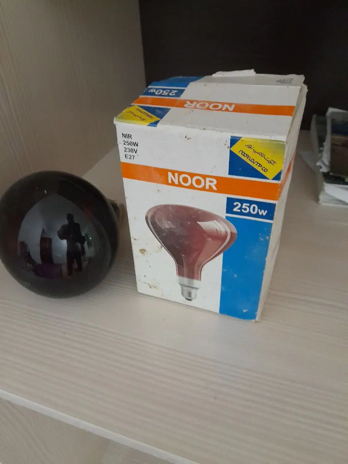 ۲عددفن و۲عدد لامپ مادون قرمز برای جوجه کشی مرغ|لوازم جانبی حیوانات|برازجان, |دیوار