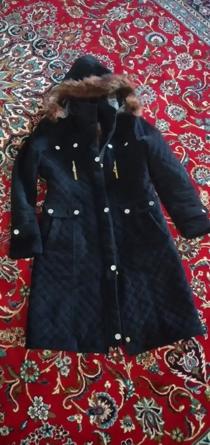 پالتو مخمل سایز ۳۸|لباس|کبودرآهنگ, |دیوار