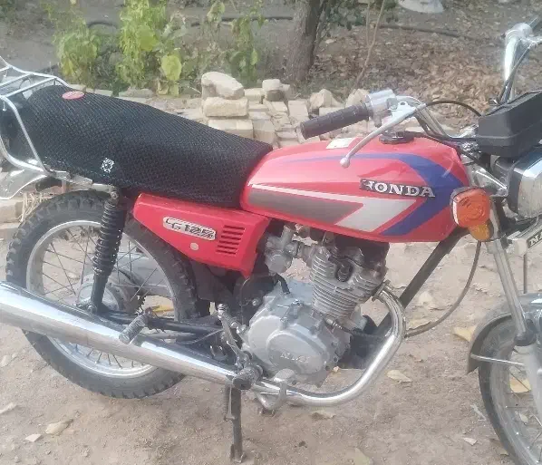 موتور مزایده هندا 125|موتورسیکلت|خرمدشت, |دیوار