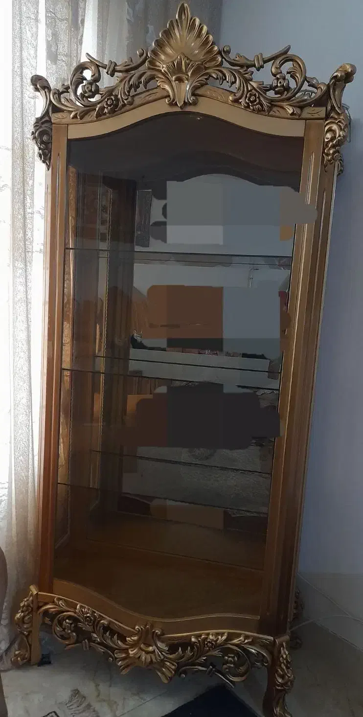 بوفه|بوفه، ویترین، کنسول|میانه, |دیوار