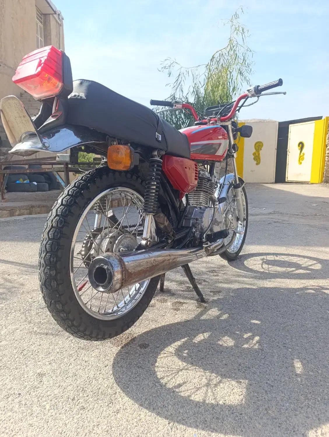 موتور مزایده ۸۴|موتورسیکلت|هندمینی, |دیوار