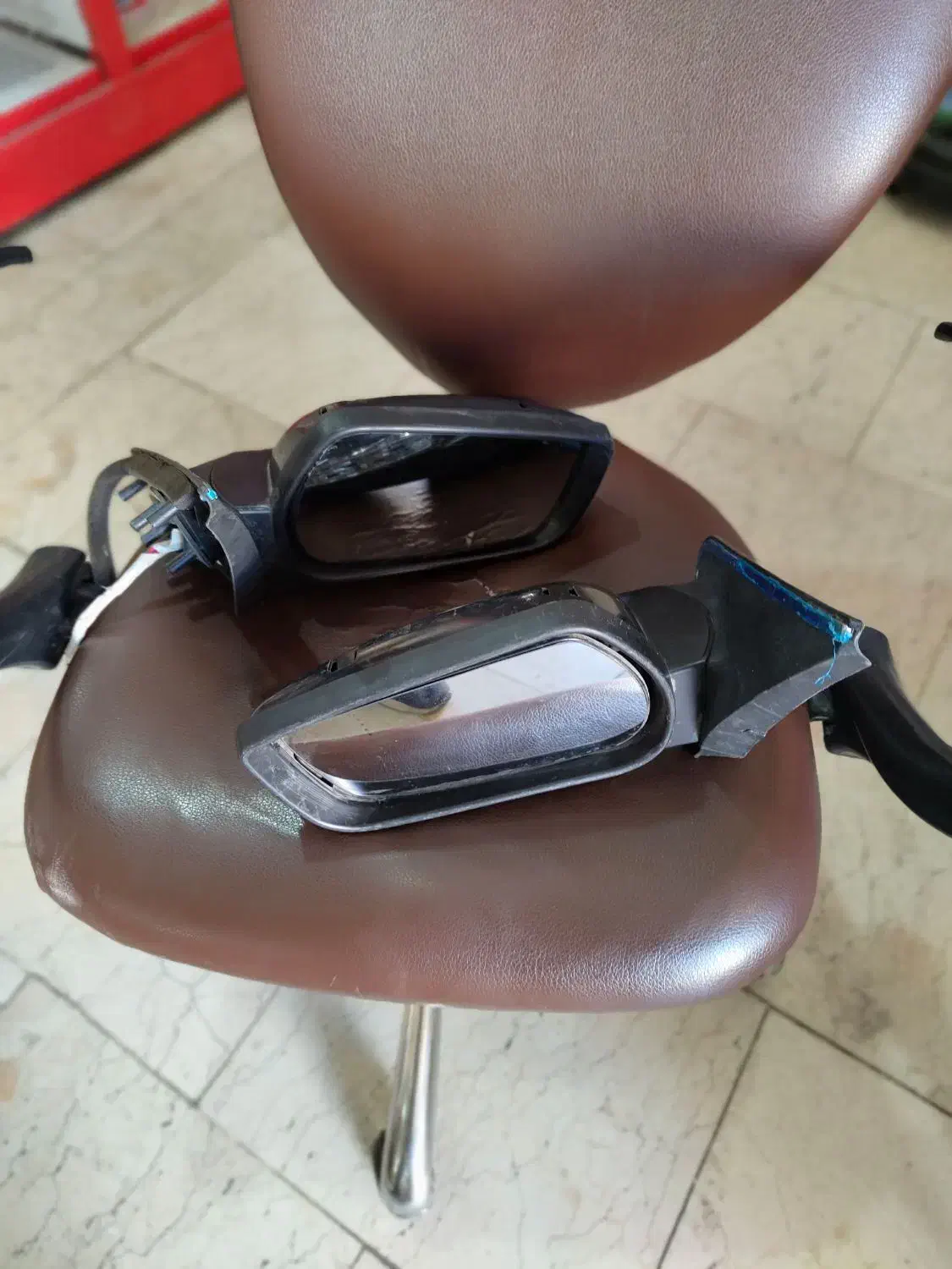 آینه اصلی پرشیا با راهنما چپ راست داشبورد سونتایی|قطعات یدکی و لوازم جانبی|رباطکریم, رباطکریم|دیوار