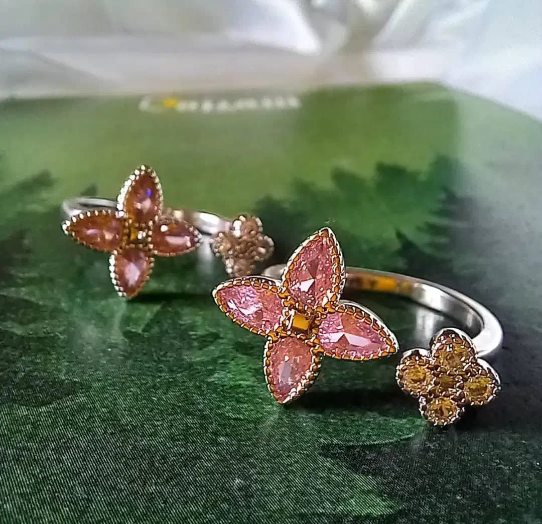 انگشتر گل صورتی بدل|بدلیجات|شیراز, آزادگان|دیوار