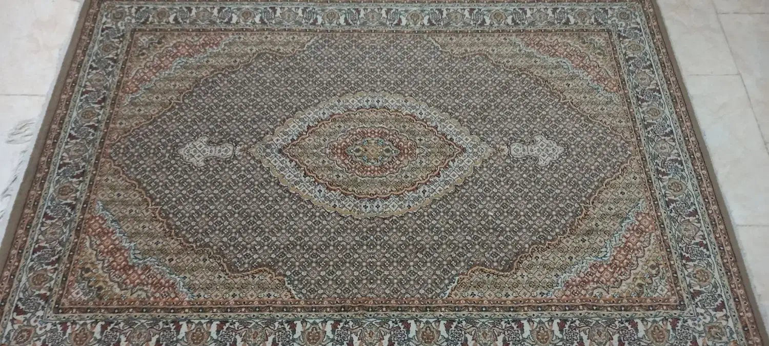 ۲ عدد فرش ماشینی ۵۰۰ شانه|فرش|اشتهارد, |دیوار