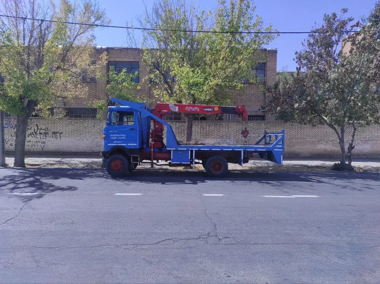 جرثقیل قوچان دکل بلند|خدمات حمل و نقل|قوچان, |دیوار