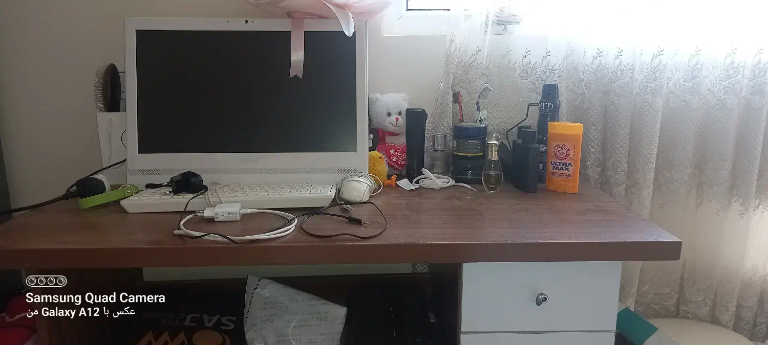 میز مطالعه ام دی اف تمیز درحد نو|میز تحریر و کامپیوتر|کرج, عظیمیه|دیوار