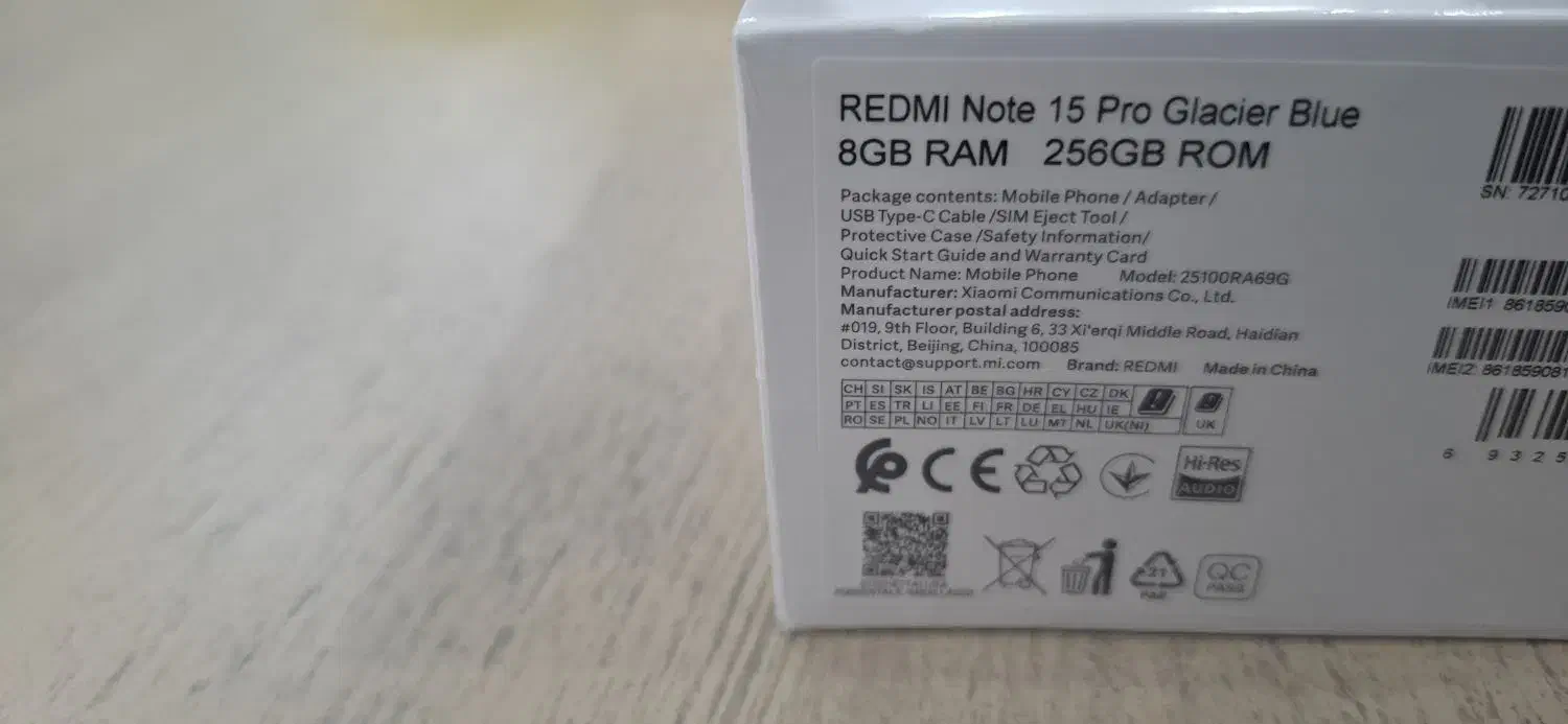 Redmi note 15 pro 256/8|موبایل|تهران, بوستان چیتگر|دیوار