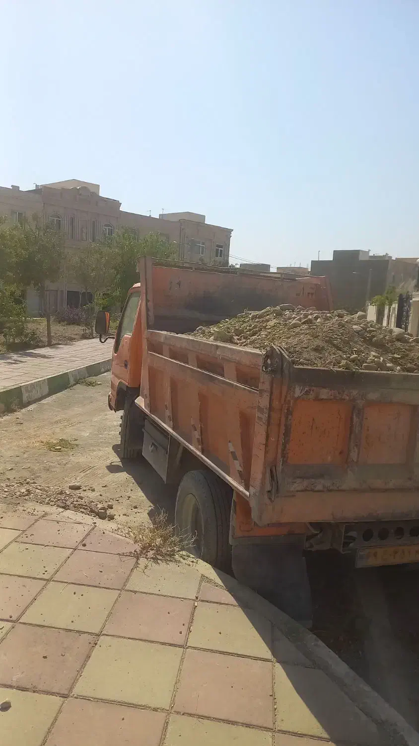 حمل نخاله باکارگر وبابکت وتهیه مصالح ساختمانی|خدمات حمل و نقل|شهریار, شهرک نماز (دینار آباد)|دیوار