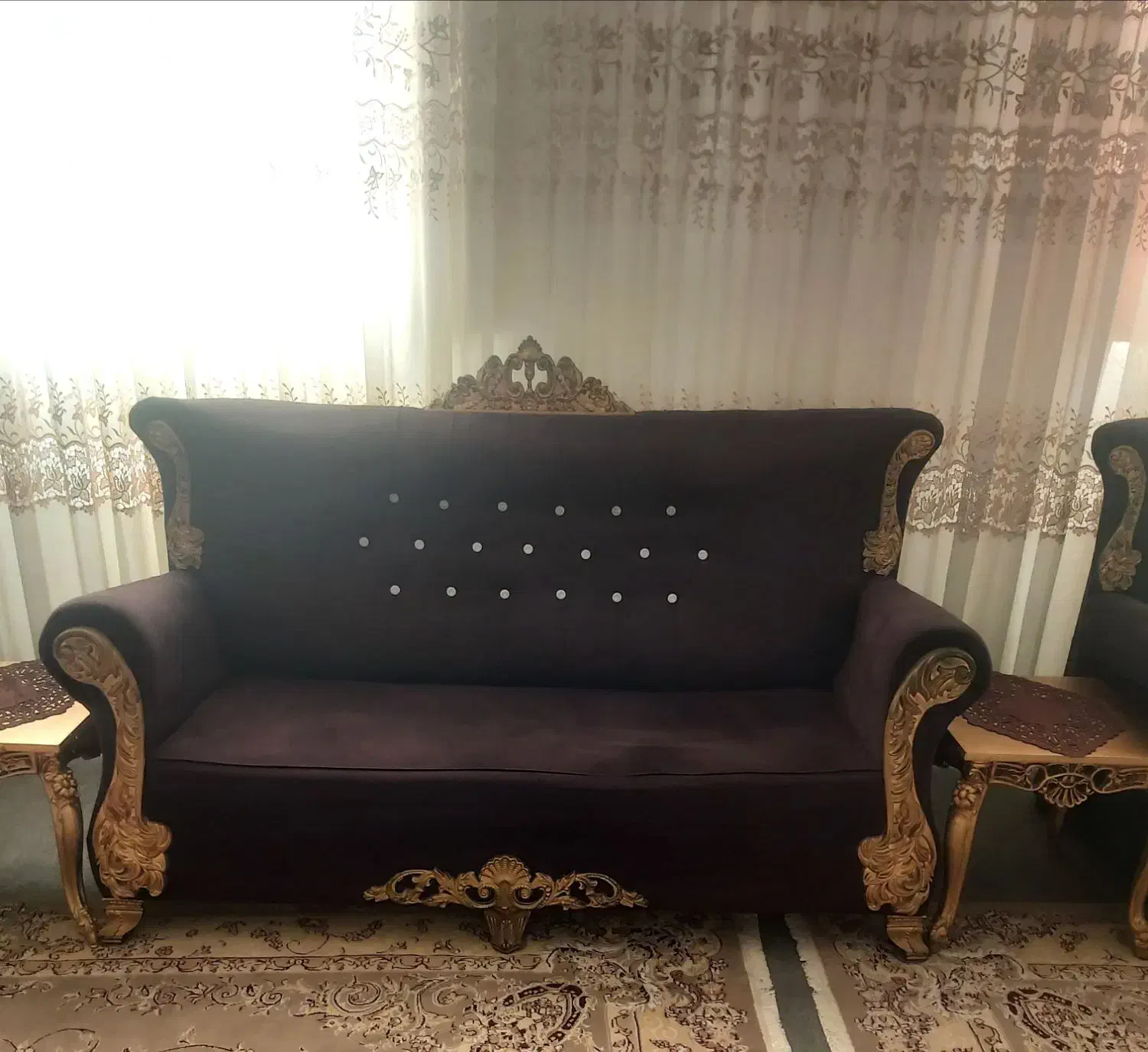 مبل ۷نفره راحتی|مبلمان خانگی و میز عسلی|اردبیل, |دیوار