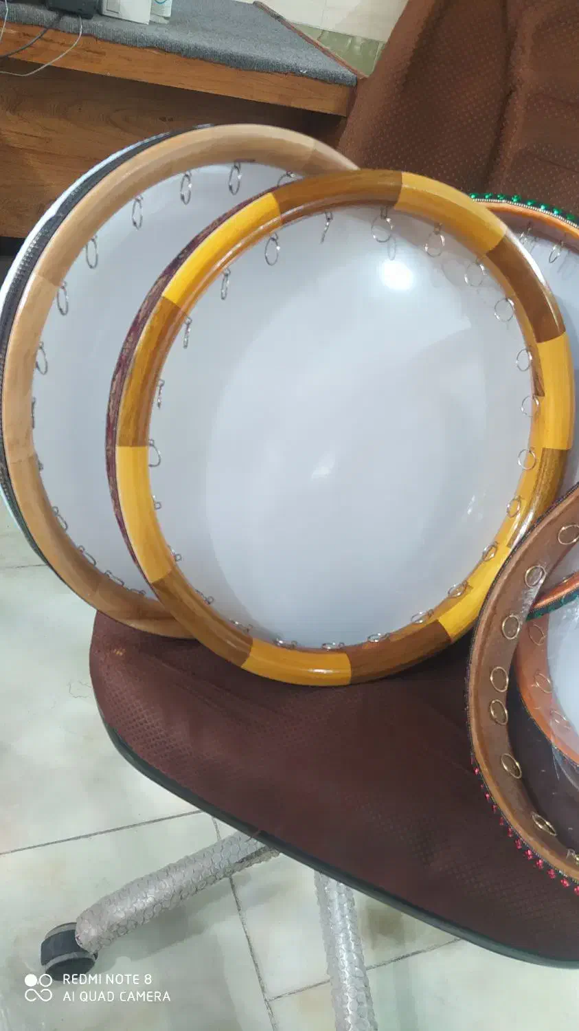 قاوال (دایره)|سازهای سنتی|تبریز, |دیوار