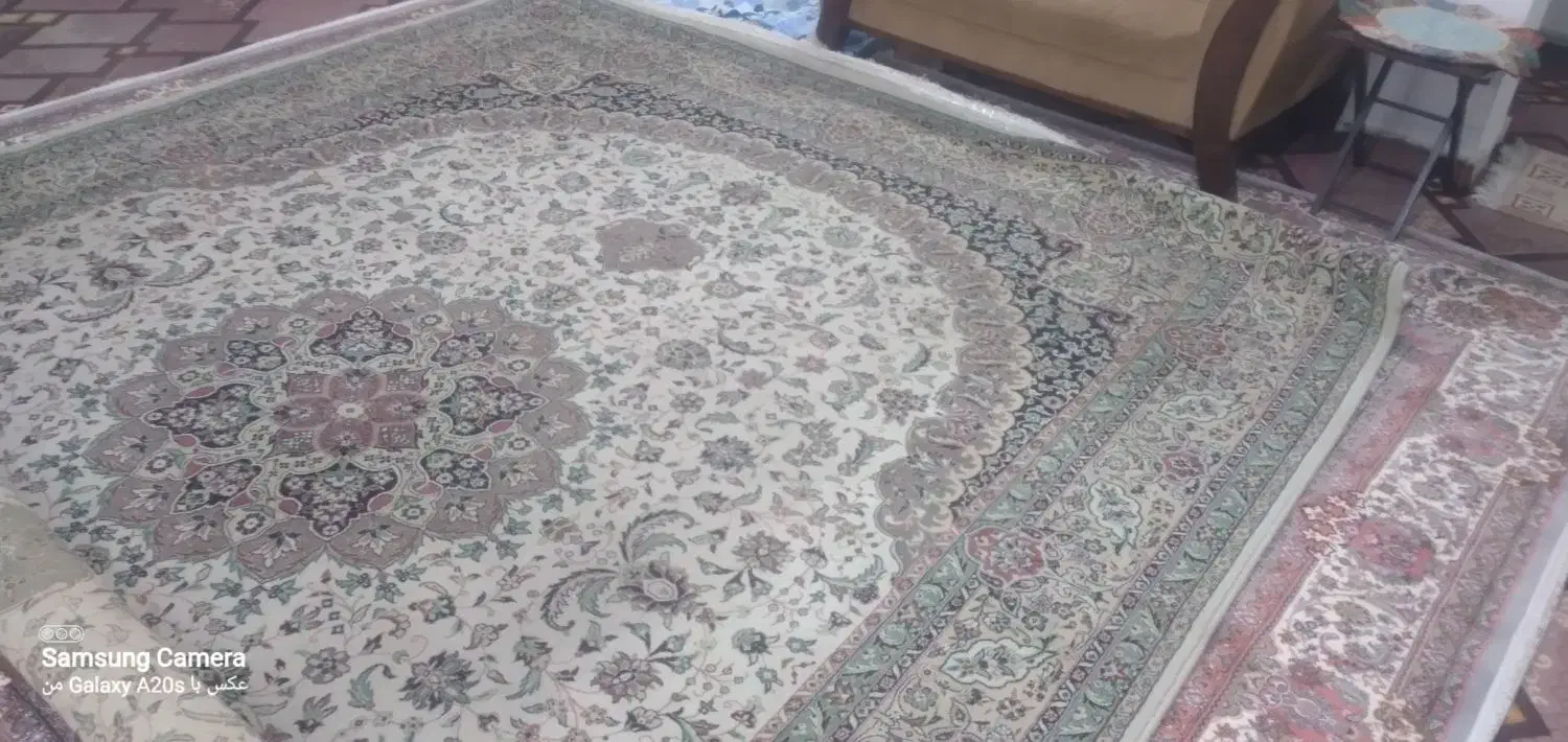 فرش 12متری کاشان...500شانه|فرش|آمل, |دیوار