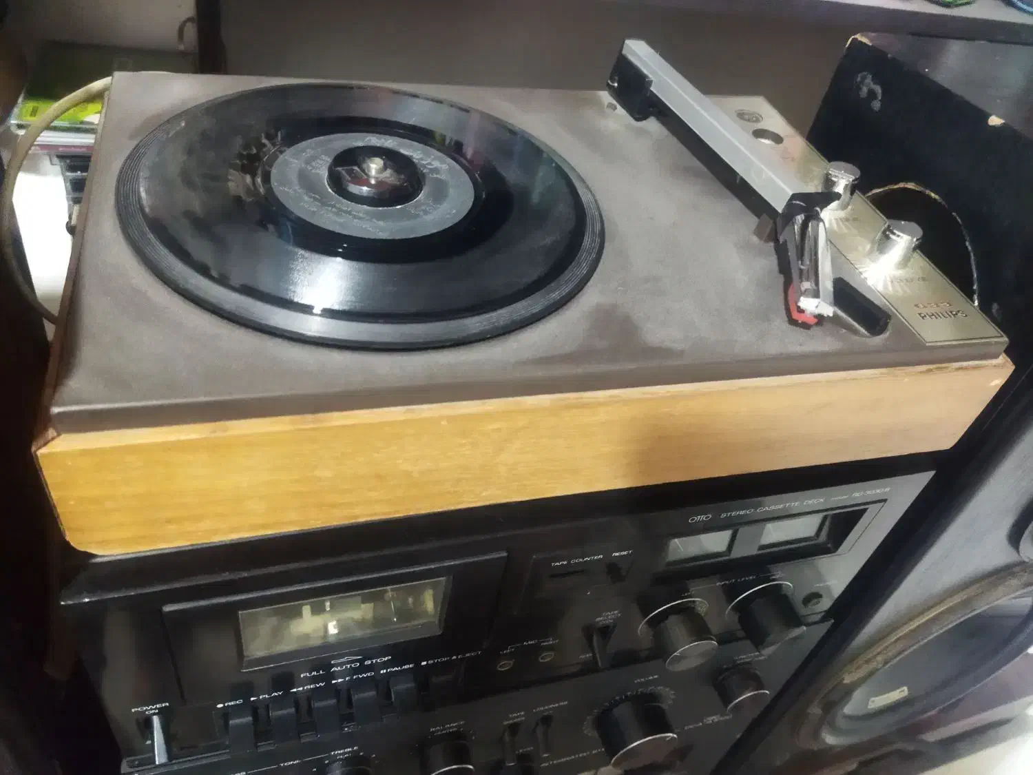 ست دک ، امپ OTTO(سانیو )|سیستم صوتی خانگی|کرج, کلاک بالا|دیوار