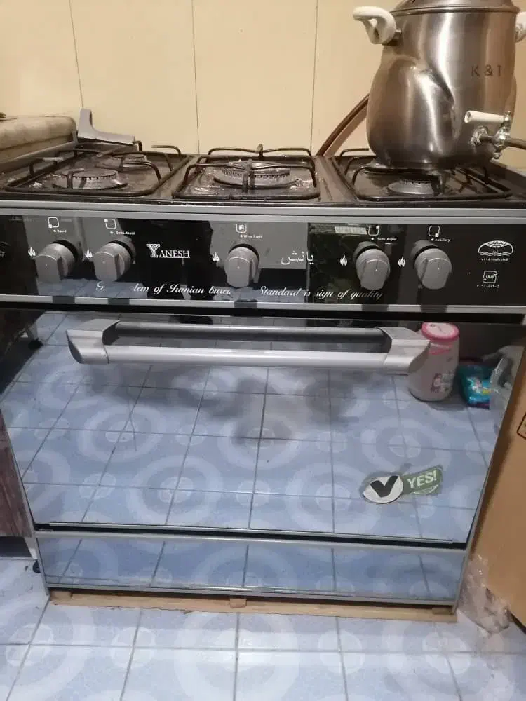 گازطرح فر مدل یانش|اجاق گاز و لوازم برقی پخت‌وپز|محمدشهر, محمدشهر|دیوار