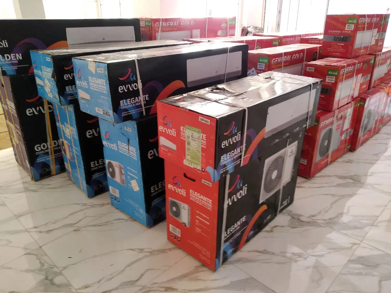 کولرگازی جنرال گلد و ایولی|کولر گازی و فن‌کوئل|ورامین, ورامین|دیوار