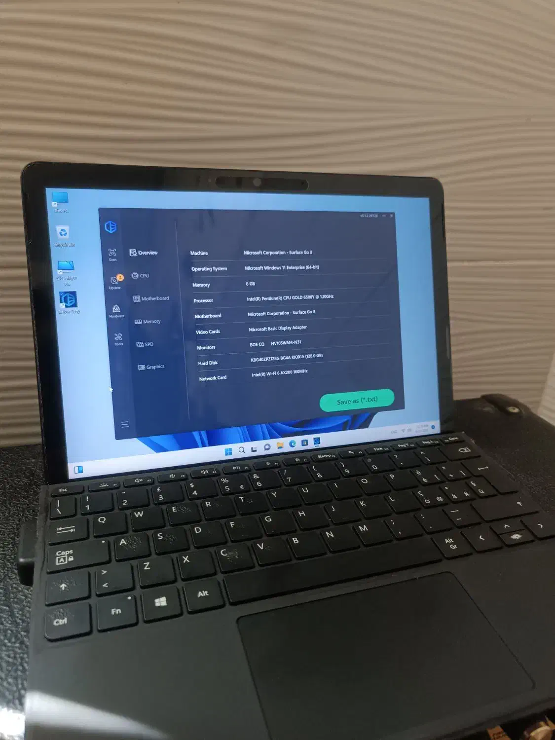 تبلت Microsoft Surface Go 3|رایانه همراه|ابهر, |دیوار