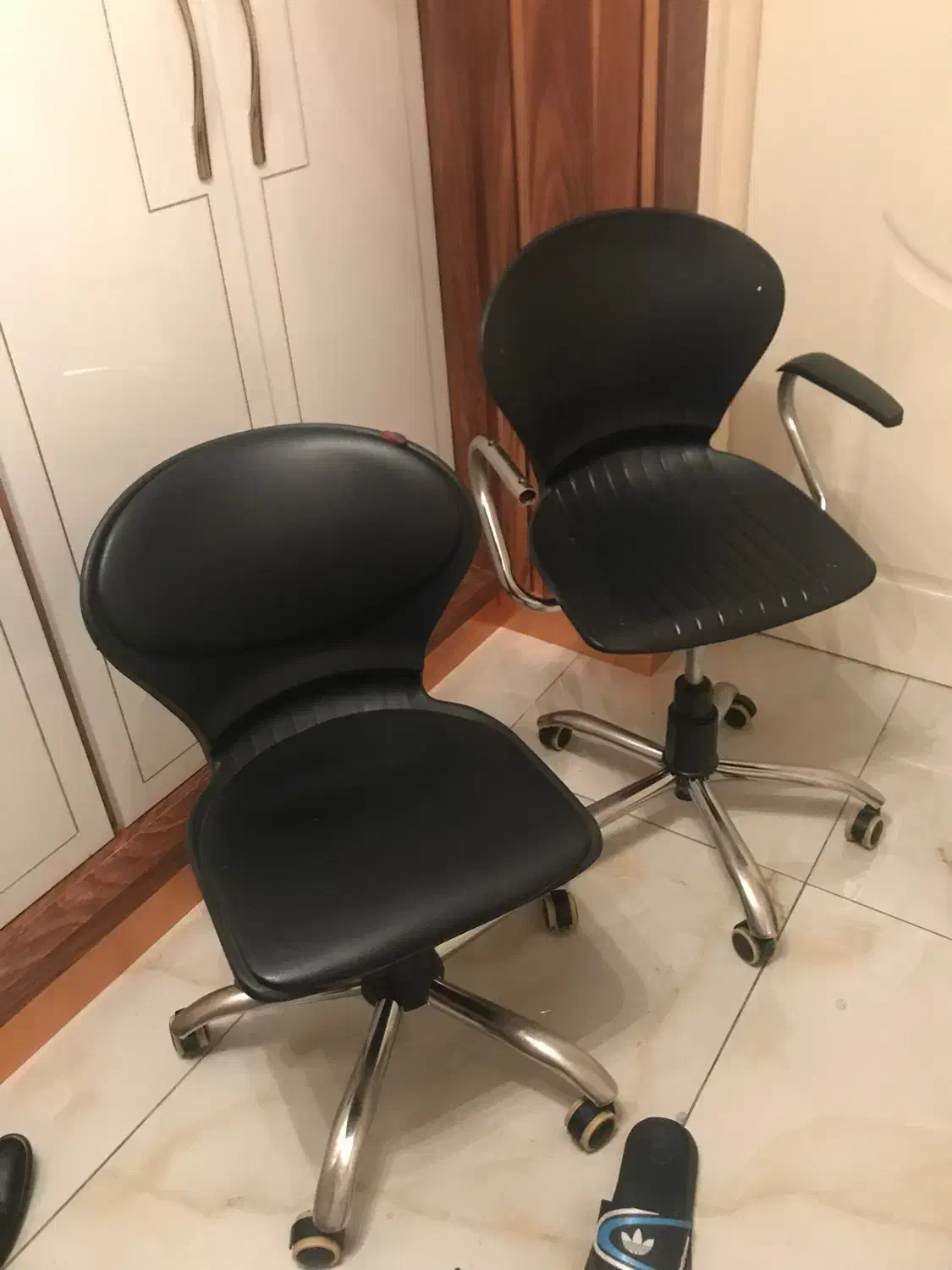 فروش دو عدد صندلی گردون بسیار تمیز|دفتر کار|تبریز, |دیوار