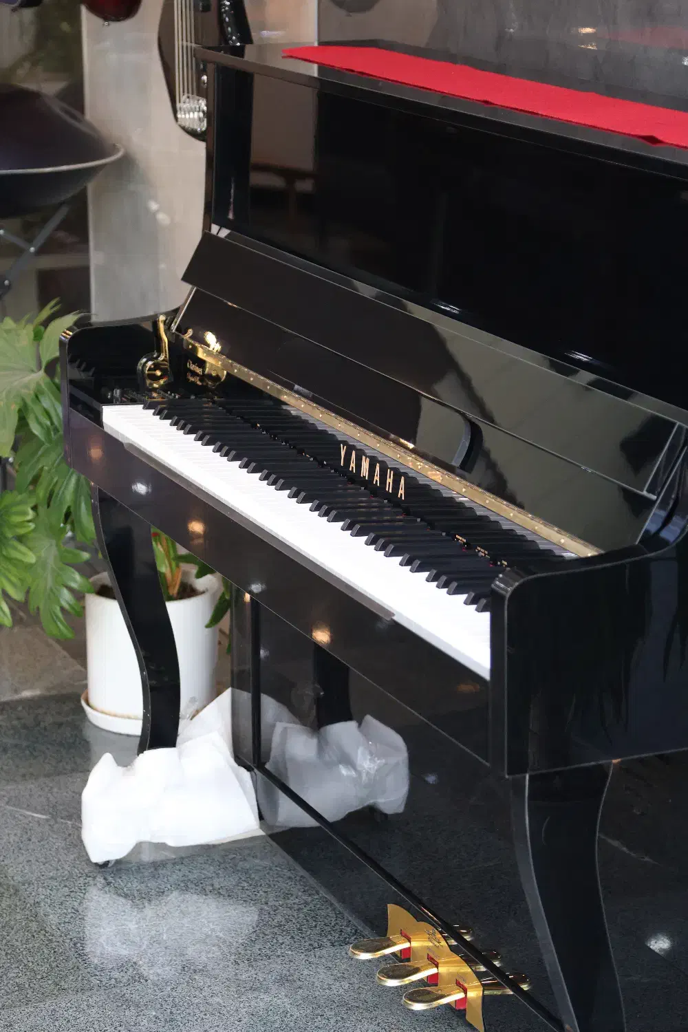 پیانو طرح آکوستیک DPH420 یاماها|پیانو، کیبورد، آکاردئون|شیراز, ابیوردی|دیوار