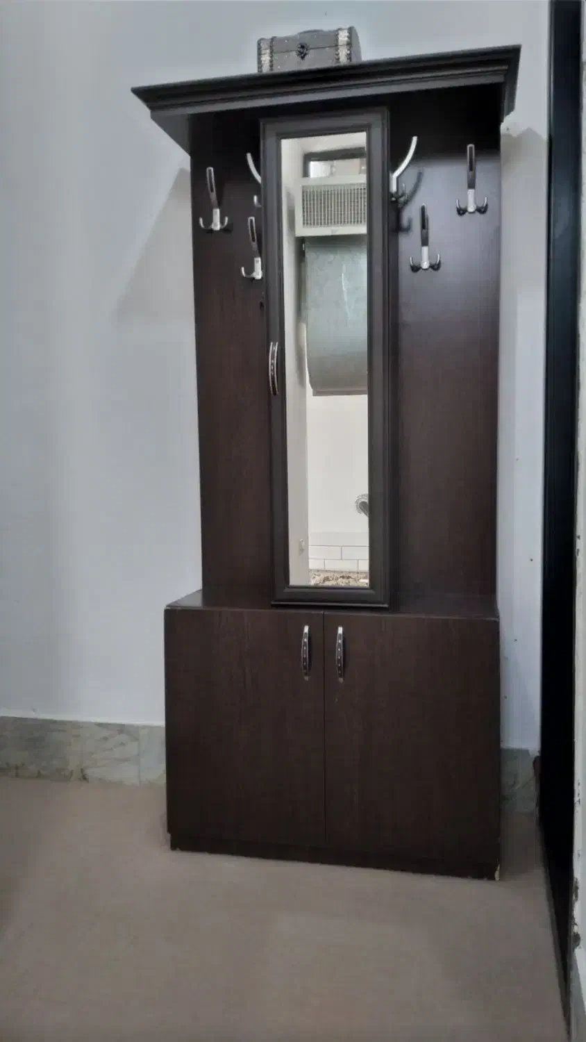 کمد وجاکفشی|جاکفشی، کمد، دراور|قائن, |دیوار