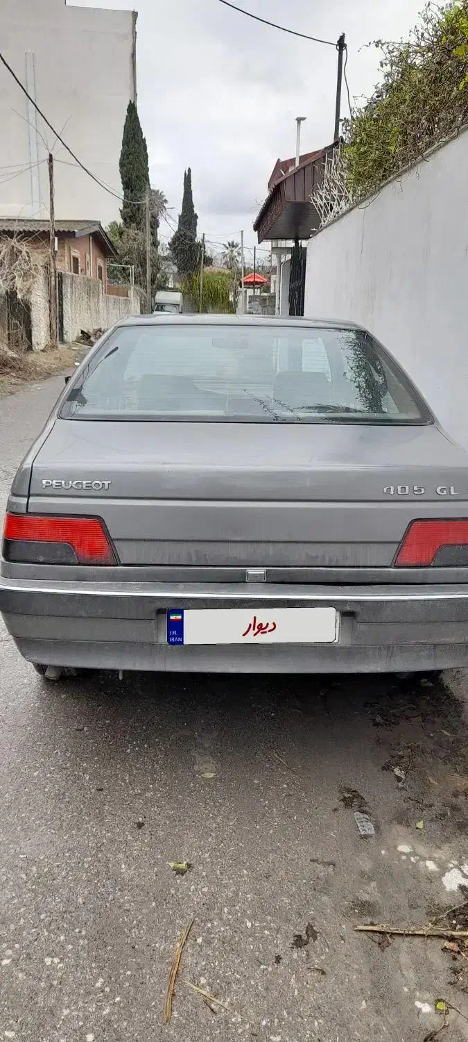 پژو ۴۰۵ مدل ۹۲ بی رنگ|خودرو سواری و وانت|نوشهر, |دیوار
