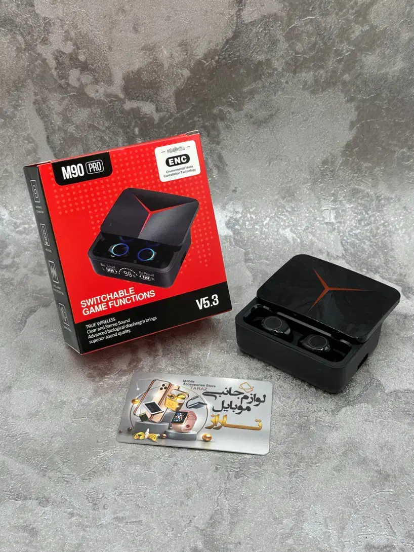 ایرپاد هدفون بلوتوثی M90 pro پاوربانک دار گیمینگ|لوازم جانبی موبایل و تبلت|کرج, گلشهر|دیوار