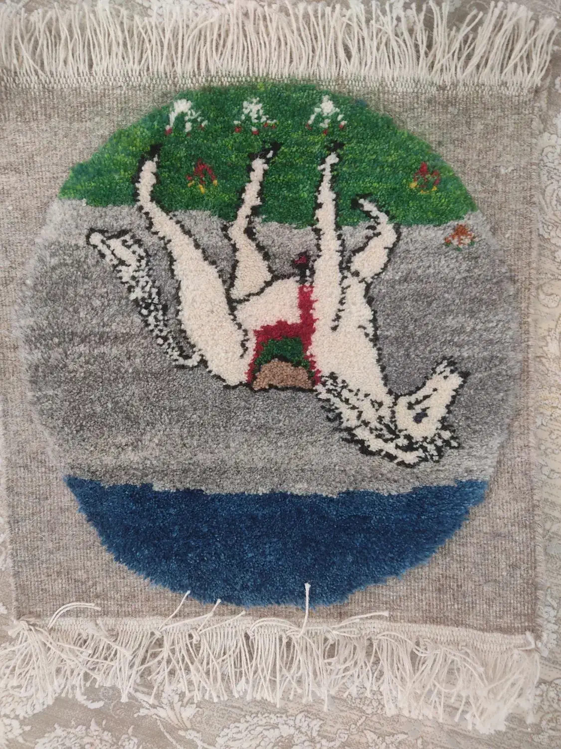 قالی دست باف|فرش|کوه چنار, |دیوار