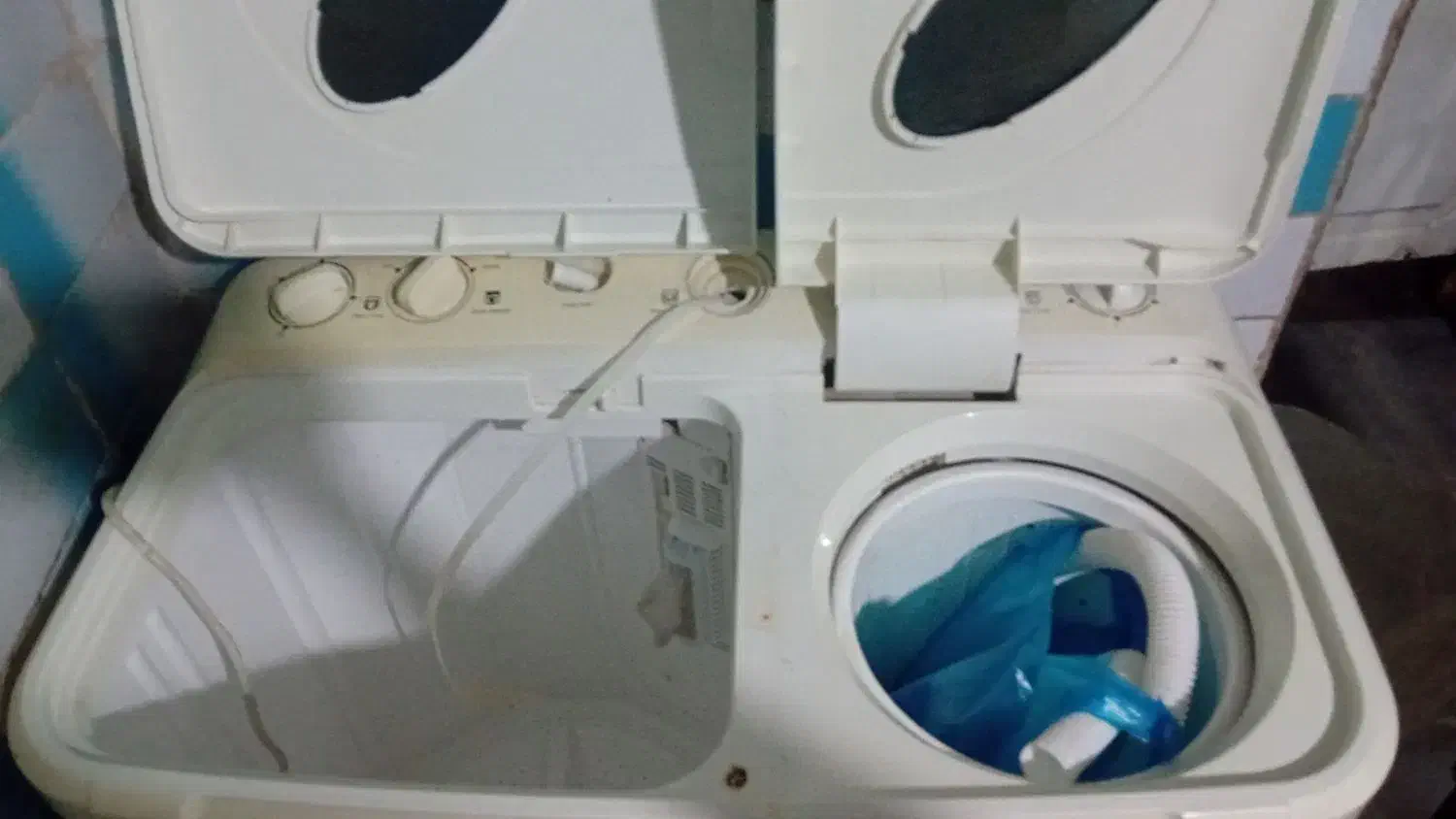 ۲ دستگاه ماشین لباسشویی دوقلو|ماشین لباسشویی و خشک‌کن لباس|مسجد سلیمان, |دیوار