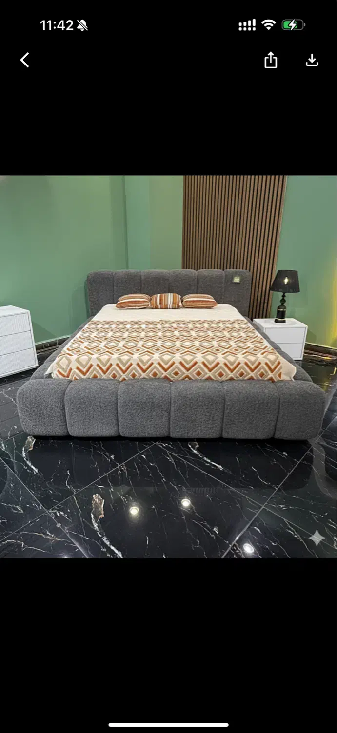 تخت خواب دو نفره|تخت و سرویس خواب|باقرشهر, |دیوار